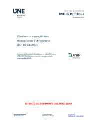 UNE-EN ISO 18064:2022