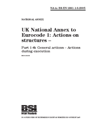 NA to BS EN 1991-1-6:2005