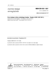 NBN EN ISO 1207:2011