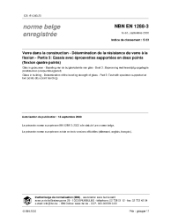 NBN EN 1288-3:2000