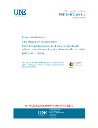 UNE-EN ISO 2063-1:2019