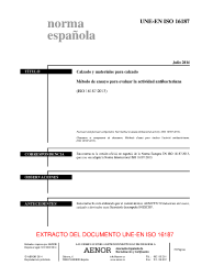 UNE-EN ISO 16187:2014