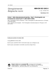 NBN EN ISO 5263-3:2004
