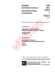 IEC 60747-6:1983/AMD2:1994