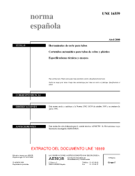 UNE 16559:2000