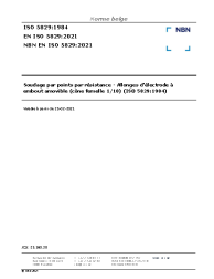 NBN EN ISO 5829:2021