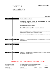 UNE-EN 13528-2:2003 (R2017)