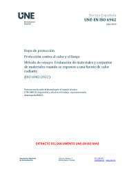 UNE-EN ISO 6942:2023