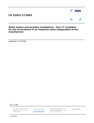 NBN CR 12952-17:2003