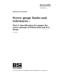 BS 919-2:2007