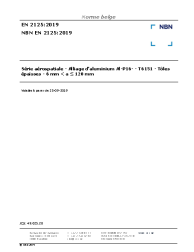 NBN EN 2125:2019