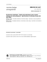 NBN EN ISO 4527:2003