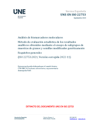 UNE-EN ISO 22753:2023