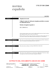 UNE-EN ISO 22868:2011