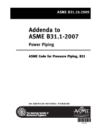 ASME B31.1-2009 - ADDN-B W INTS-44 W CASES-34