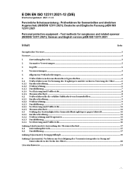 DIN EN ISO 12311:2021-12
