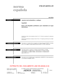 UNE-EN 60335-2-35:2016