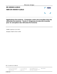 NBN EN 45545-4:2013
