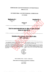 IEC 60287:1969/AMD4:1978