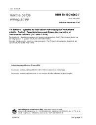 NBN EN ISO 6360-7:2006
