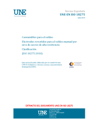 UNE-EN ISO 18275:2019
