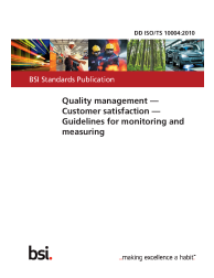 DD ISO/TS 10004:2010