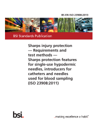 BS EN ISO 23908:2013