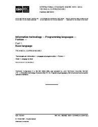 ISO/IEC 1539-1:2004/COR2:2007