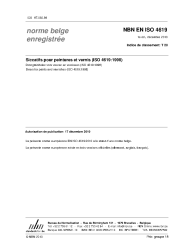 NBN EN ISO 4619:2010