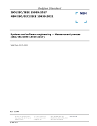 NBN ISO/IEC/IEEE 15939:2021