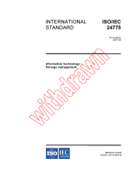 ISO/IEC 24775:2007