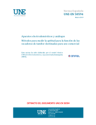 UNE-EN 50594:2019