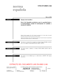UNE-EN 60601-2-66:2016