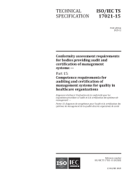 ISO/IEC TS 17021-15:2023