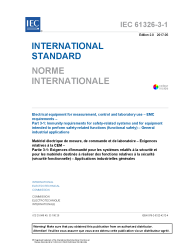 IEC 61326-3-1:2017