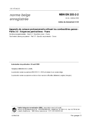 NBN EN 203-2-2:2006