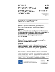 IEC 61558-2-1:2007