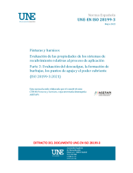 UNE-EN ISO 28199-3:2022