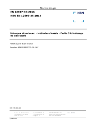 NBN EN 12697-35:2016