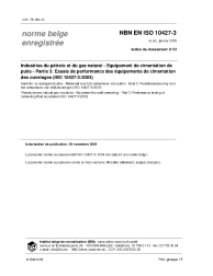 NBN EN ISO 10427-3:2005