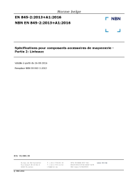 NBN EN 845-2:2013+A1:2016