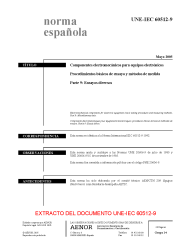 UNE-IEC 60512-9:2005