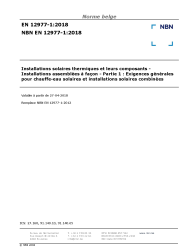 NBN EN 12977-1:2018