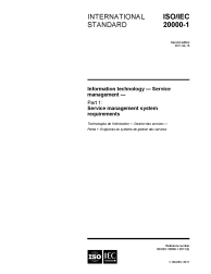 ISO/IEC 20000-1:2011