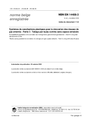 NBN EN 14408-3:2004