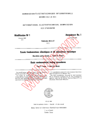 IEC 60068-2-27:1972/AMD1:1982