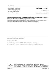 NBN EN 15234-2:2012