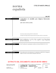 UNE-EN 60155:1996/A2:2007