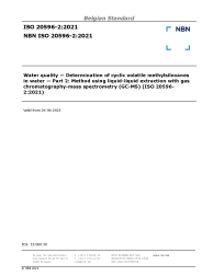 NBN ISO 20596-2:2021