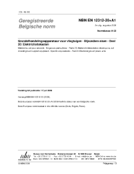 NBN EN 12312-20+A1:2009